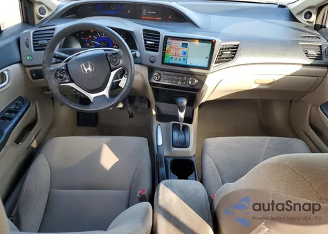 2012 Honda Civic Ex из США, поврежденный, VIN 19XFB2F89CE045074